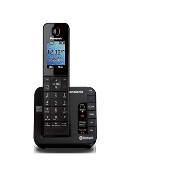 Panasonic KX-TGH260B Link2Cell Bluetooth Enabled Phone w/ Answering Machine,