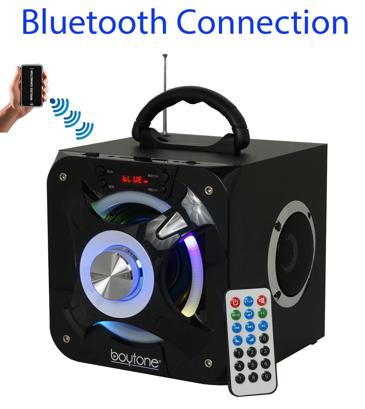 Boytone BT-32D Portable Bluetooth FM Radio Stereo speaker System, USB Port | SD card Boytone BT-32D Portable Bluetooth FM Radio Stereo speaker System, USB Port | SD card