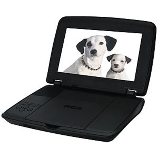 RCA DRC96100 10-Inch Portable DVD Player with Rechargeable Battery, Black