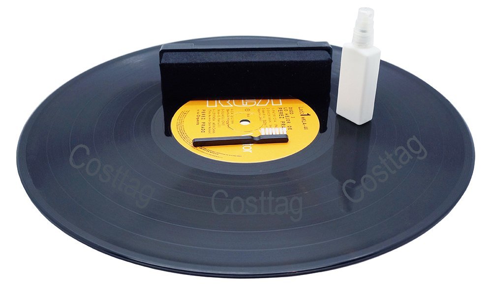 Boytone Anti-Static Carbon Fiber record and LP, Vinyl cleaner, washer with Stylus br