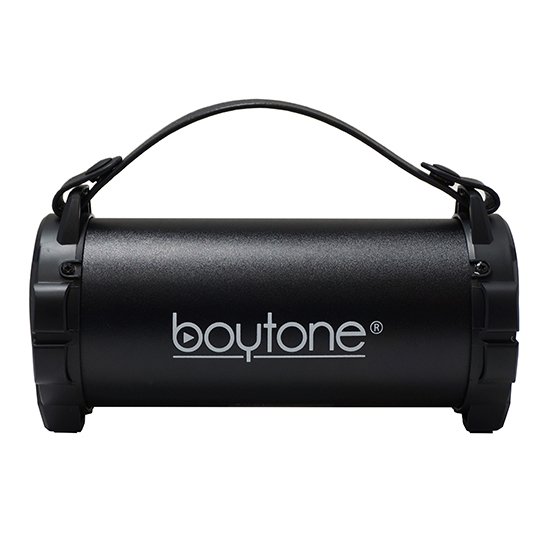 Boytone BT-38BK Portable Bluetooth Indoor/Outdoor Speaker 2.1 Hi-Fi Cylinder Loud Speaker with Built-in 2x3 Sub