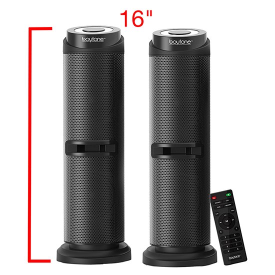 Boytone BT-424F, 2.1 Bluetooth Powerful Home Theater Speaker System, with FM Radio,