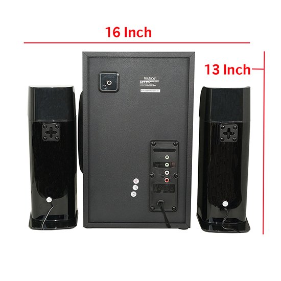 Boytone BT-428F, 2.1 Bluetooth Powerful Home Theater Speaker System, with FM Radio,