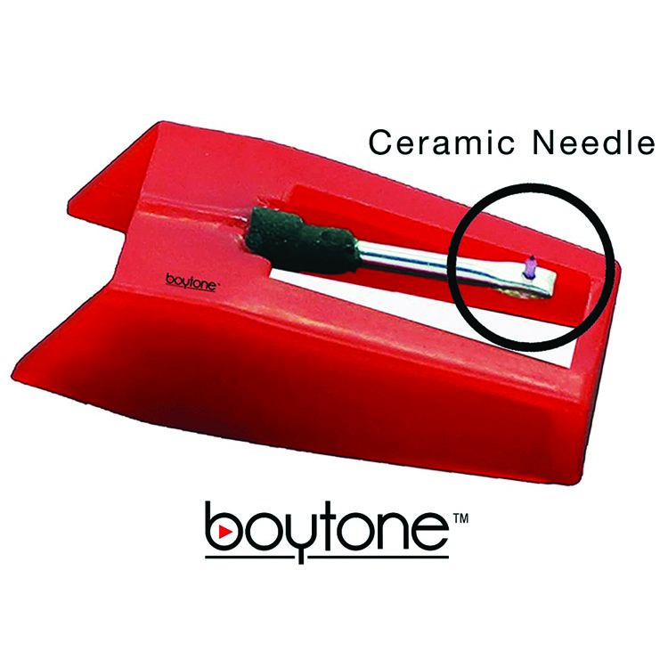 Boytone Pack of 2, Sapphire Tipped Ceramic Replacement Needle